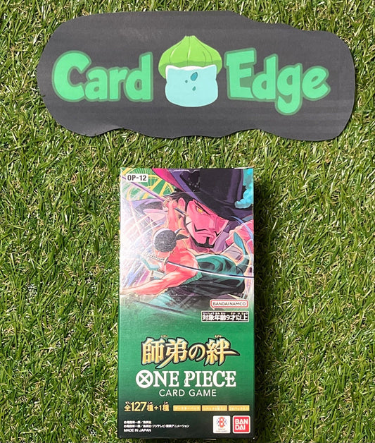 One Piece OP-12 Display – Bond between Master and Disciple – Japanisch