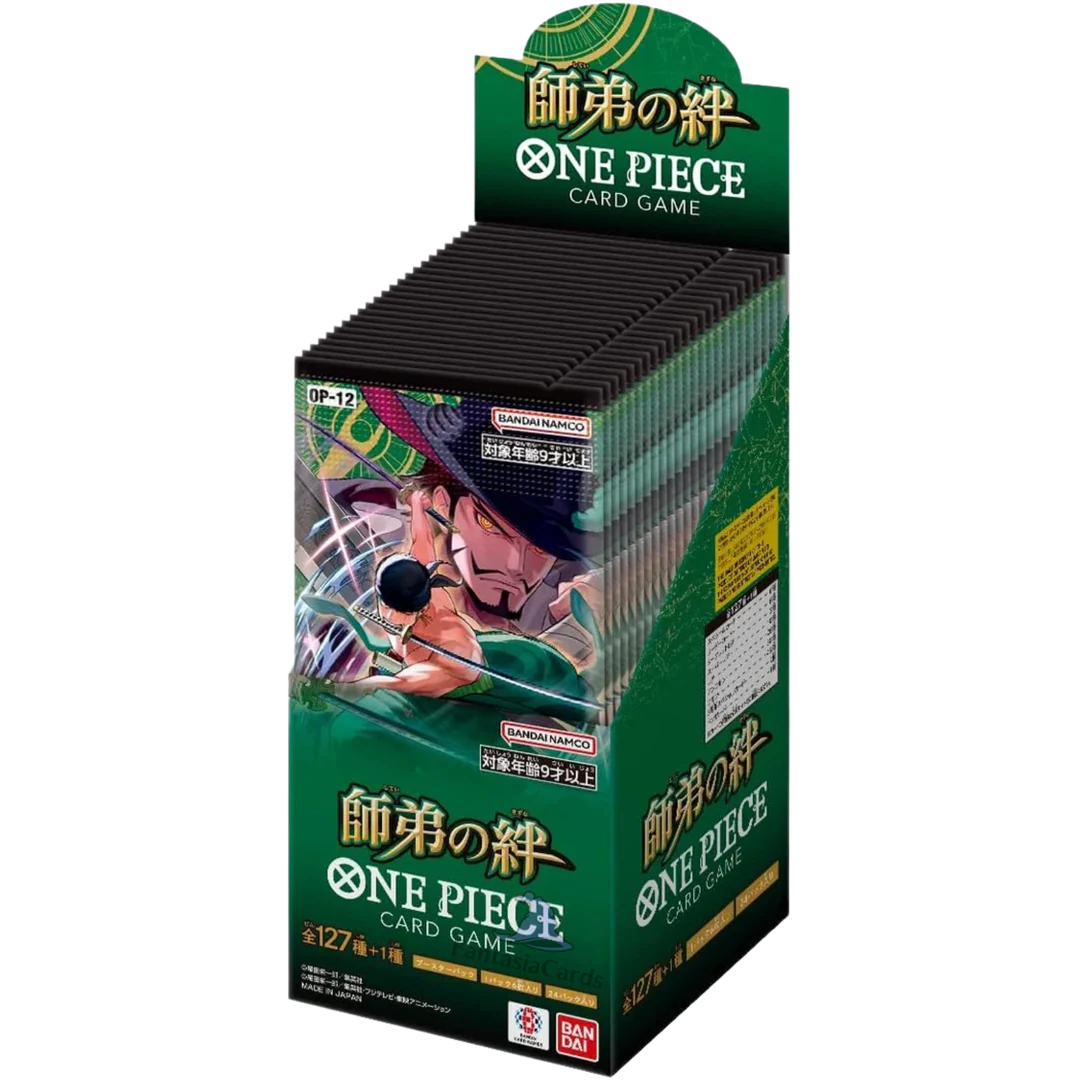 One Piece OP-12 Display – Bond between Master and Disciple – Japanisch