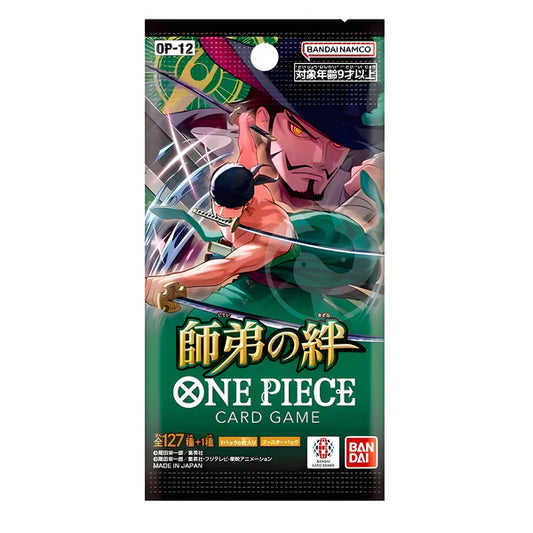 One Piece OP-12 Display – Bond between Master and Disciple – Japanisch