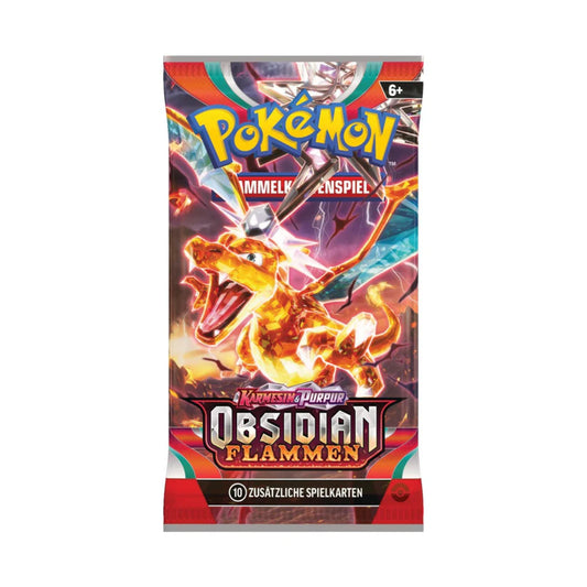 Pokemon Karmesin & Purpur Obsidianflammen Boosterpack Deutsch